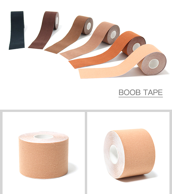 Custom Packaging Breathable Invisible Waterproof Breast Lifting Boob Tape3